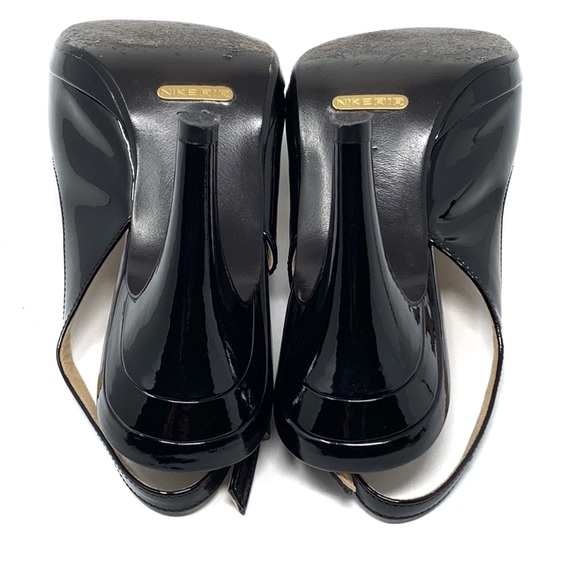 Cole Haan Nike Air Carma Black Slingback Pumps - Picture 6 of 8